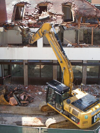 Excavator demolition tools