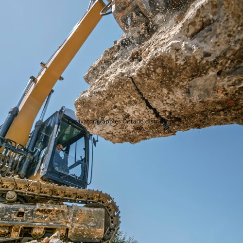 Leading Demolition Solutions in Ontario: Excavator Grapples, Concrete Tools, and Hydraulic Repairs
